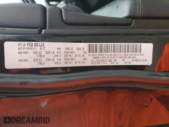 2018 Jeep Grand Cherokee Laredo E with VIN 1C4RJFAG5JC113283, listed as a Copart auction lot 57569595 with 90,897 mi miles and Salvage title. Bid and sale history available at DreamBid. Image 13.
