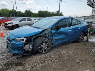 2017 Subaru Impreza Limited with VIN 4S3GKAT65H3604040, listed as a Copart auction lot 65527124 with 130,105 mi miles and Salvage Title. Bid and sale history available at DreamBid. Image 1.