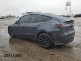 2021 Tesla Model Y Long Range z VIN 5YJYGDEE6MF209034, wystawiony jako Copart lot #57313585 z przebiegiem 54 259 mil mil oraz Szkoda całkowita • Salvage title. Historia ofert i sprzedaży dostępna na DreamBid. Obrazek 2.