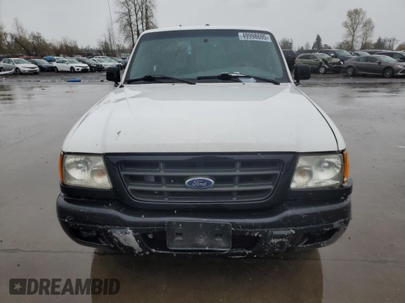 2003 Ford Ranger XL with VIN 1FTYR10D23PA42666, listed as a Copart auction lot 49998695 with 0 mi miles and Salvage Title. Bid and sale history available at carsss.com. Image 5.