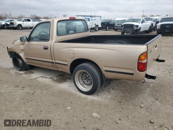 1998 Toyota Tacoma with VIN 4TANL42N3WZ077653, listed as a Copart auction lot 47258075 with 206,686 mi miles and Salvage Title. Bid and sale history available at carsss.com. Image 2.