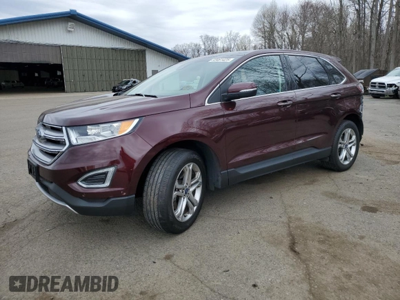 2018 Ford Edge Titanium with VIN 2FMPK4K87JBB18450, listed as a Copart auction lot 53461425 with 54,101 mi miles and Salvage Title. Bid and sale history available at carsss.com. Image 1.