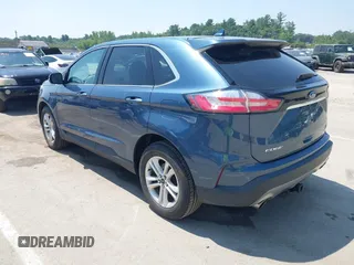 2019 Ford Edge SEL with VIN 2FMPK4J95KBB47327, listed as a IAAI auction lot 42765430 with 97,129 mi miles and . Bid and sale history available at DreamBid. Image 3.