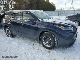 2022 Toyota Highlander Platinum with VIN 5TDFZRBH6NS202840, listed as a Copart auction lot 46228255 with 85,433 mi miles and Salvage Title. Bid and sale history available at carsss.com. Image 4.