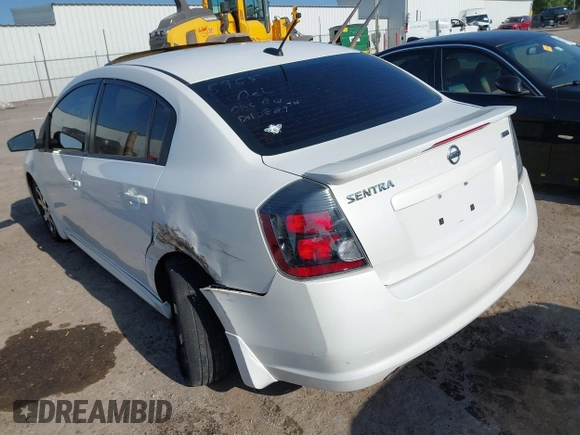 2012 Nissan Sentra SR with VIN 3N1AB6AP8CL765965, listed as a IAAI auction lot 42564529 with 128,511 mi miles and . Bid and sale history available at DreamBid. Image 3.