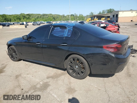 2017 BMW 5 Series 540i xDrive with VIN WBAJE7C32HG890361, listed as a Copart auction lot 62092985 with Not provided miles and Salvage title. Bid and sale history available at DreamBid. Image 2.