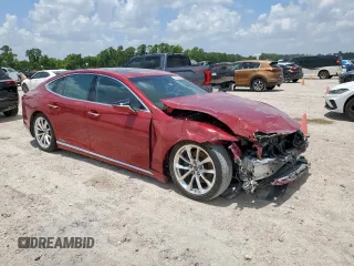 2020 Lexus LS with VIN JTHEYLFF1L5008514, listed as a Copart auction lot 65284415 with 40,723 mi miles and Salvage title. Bid and sale history available at DreamBid. Image 4.