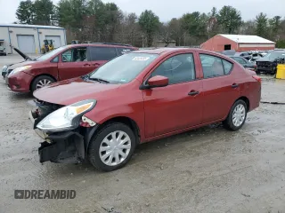 2016 Nissan Versa SV with VIN 3N1CN7AP8GL877533, listed as a Copart auction lot 52428335 with 137,842 mi miles and Salvage Title. Bid and sale history available at carsss.com. Image 1.