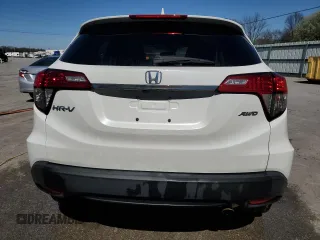 2021 Honda HR-V EX with VIN 3CZRU6H57MM727504, listed as a Copart auction lot 48672745 with 46,596 mi miles and Salvage Title. Bid and sale history available at carsss.com. Image 6.
