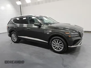 2025 Genesis GV80 Standard with VIN KMUHFESB8SU236496, listed as a Copart auction lot 64112645 with 14,668 mi miles and Clean title. Bid and sale history available at DreamBid. Image 4.