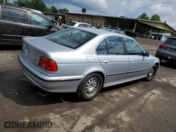 1997 BMW 5 Series 528iA with VIN WBADD6324VBW20221, listed as a Copart auction lot 65518504 with 0 mi miles and Clean Title. Bid and sale history available at carsss.com. Image 3.