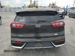 2017 Kia Niro EX with VIN KNDCC3LC1H5057463, listed as a Copart auction lot 52176535 with 167,020 mi miles and Salvage Title. Bid and sale history available at carsss.com. Image 6.