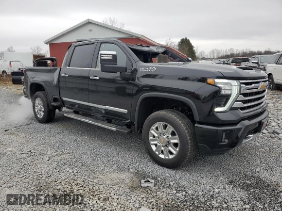 2024 Chevrolet Silverado 3500HD High Country with VIN 2GC4YVEY1R1159956, listed as a Copart auction lot 86298864 with 4,113 mi miles and Non Repairable. Bid and sale history available at carsss.com. Image 4.