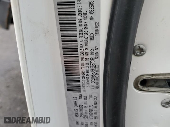 2019 Ram 2500 Tradesman with VIN 3C6UR5HJ0KG587582, listed as a Copart auction lot 83065074 with 114,984 mi miles and Clean title. Bid and sale history available at DreamBid. Image 13.