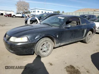 2000 Ford Mustang with VIN 1FAFP4044YF256429, listed as a Copart auction lot 44818895 with Not provided miles and Salvage title. Bid and sale history available at DreamBid. Image 1.