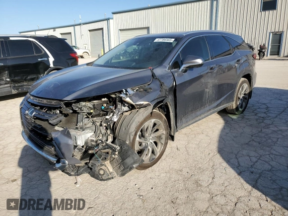 2018 Lexus RX 350L Premium z VIN JTJDZKCA0J2011400, wystawiony jako Copart lot #47786565 z przebiegiem 105 948 mil mil oraz Szkoda całkowita • Salvage title. Historia ofert i sprzedaży dostępna na DreamBid. Obrazek 1.