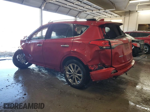 2016 Toyota RAV4 Limited z VIN 2T3DFREV1GW439061, wystawiony jako Copart lot #86280734 z przebiegiem Nie podano mil oraz Szkoda całkowita • Salvage title. Historia ofert i sprzedaży dostępna na DreamBid. Obrazek 2.