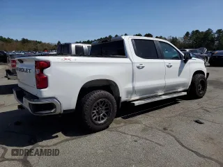 2021 Chevrolet Silverado 1500 LT z VIN 3GCUYDETXMG270715, wystawiony jako Copart lot #54745355 z przebiegiem Nie podano mil oraz Szkoda całkowita • Salvage title. Historia ofert i sprzedaży dostępna na DreamBid. Obrazek 3.