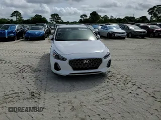 2018 Hyundai Elantra GT with VIN KMHH35LE6JU066203, listed as a Copart auction lot 73211344 with 57,361 mi miles and Salvage Title. Bid and sale history available at carsss.com. Image 11.