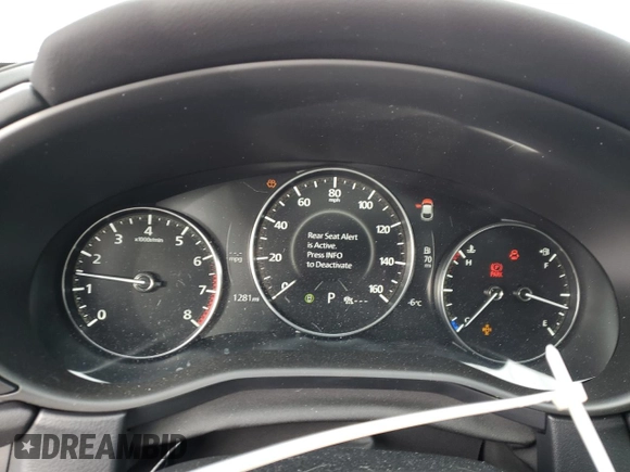 2025 Mazda CX-30 S Preferred with VIN 3MVDMBCMXSM753341, listed as a Copart auction lot 44648745 with 1,281 mi miles and Salvage Title. Bid and sale history available at DreamBid. Image 9.
