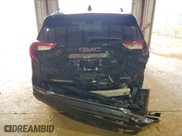 2022 GMC Terrain AT4 with VIN 3GKALYEVXNL197742, listed as a Copart auction lot 86256554 with 35,304 mi miles and Salvage Title. Bid and sale history available at DreamBid. Image 6.