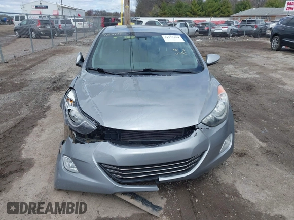 2013 Hyundai Elantra GLS with VIN KMHDH4AE3DU919481, listed as a IAAI auction lot 41971439 with 176,053 mi miles and . Bid and sale history available at DreamBid. Image 12.