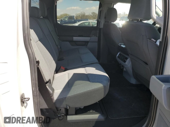 2024 Ford F-150 XLT with VIN 1FTFW3L57RKE90326, listed as a Copart auction lot 46570685 with 919 mi miles and Salvage Title. Bid and sale history available at carsss.com. Image 10.