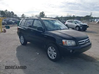 2006 Toyota Highlander Hybrid with VIN JTEDW21A760001198, listed as a IAAI auction lot 41501951 with 153,419 mi miles. Bid and sale history available at carsss.com. Image 1.