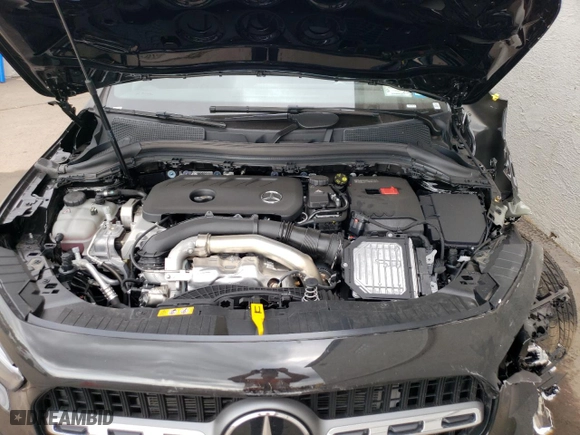 2025 Mercedes-Benz GLA with VIN W1N4N4GB5SJ634850, listed as a Copart auction lot 70329794 with 3,312 mi miles and Salvage Title. Bid and sale history available at carsss.com. Image 12.