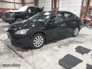 2015 Nissan Sentra SV with VIN 3N1AB7AP4FY365561, listed as a IAAI auction lot 41581798 with 81,002 mi miles. Bid and sale history available at carsss.com. Image 2.