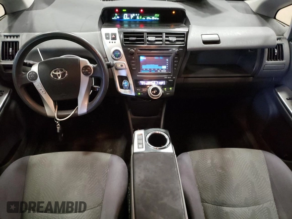 2012 Toyota Prius Two z VIN JTDZN3EUXC3029952, wystawiony jako Copart lot #53706685 z przebiegiem 162 487 mil mil oraz Nie do naprawy • Non repairable. Historia ofert i sprzedaży dostępna na DreamBid. Obrazek 8.
