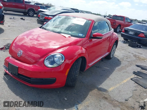 2015 Volkswagen Beetle 1.8T w/Tech with VIN 3VW517AT4FM803238, listed as a IAAI auction lot 41812373 with 42,369 mi miles and . Bid and sale history available at DreamBid. Image 17.