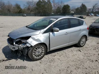 2016 Ford C-Max SEL with VIN 1FADP5BU1GL100438, listed as a Copart auction lot 50769525 with 124,396 mi miles and Salvage Title. Bid and sale history available at DreamBid. Image 1.