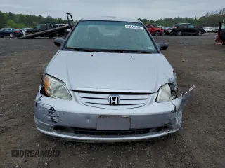 2001 Honda Civic LX with VIN 2HGES16531H537372, listed as a Copart auction lot 53040894 with 55,726 mi miles and Salvage Title. Bid and sale history available at carsss.com. Image 5.