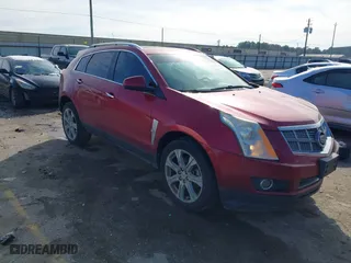 2010 Cadillac SRX Premium Collection with VIN 3GYFNCEY7AS565183, listed as a IAAI auction lot 41411199 with 124,987 mi miles. Bid and sale history available at carsss.com. Image 1.