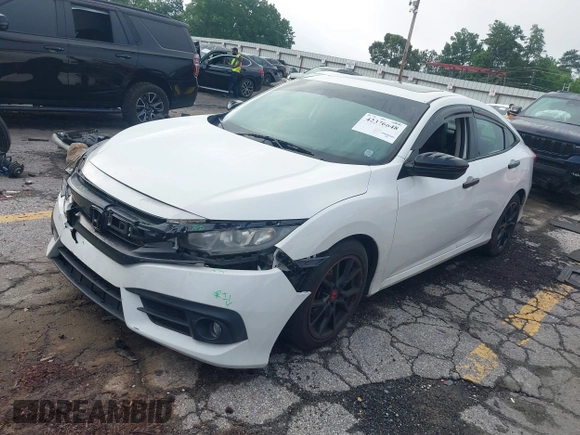 2016 Honda Civic EX-L with VIN 2HGFC1F70GH646061, listed as a IAAI auction lot 42376648 with 100,059 mi miles and . Bid and sale history available at DreamBid. Image 17.