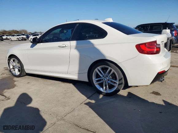 2016 BMW 2 Series 228i xDrive with VIN WBA1G9C52GV598856, listed as a Copart auction lot 84643434 with 48,138 mi miles and Clean Title. Bid and sale history available at carsss.com. Image 2.
