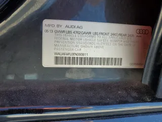 2014 Audi A4 Premium with VIN WAUAFAFL0EN000811, listed as a Copart auction lot 48606975 with 76,931 mi miles and Salvage Title. Bid and sale history available at carsss.com. Image 14.