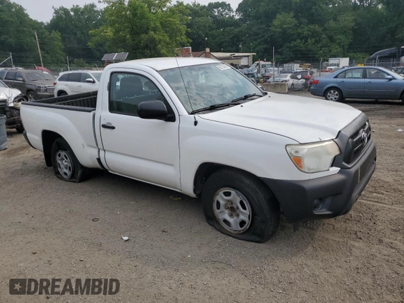 2014 Toyota Tacoma with VIN 5TFNX4CN7EX037335, listed as a Copart auction lot 60733635 with 115,341 mi miles and Salvage title. Bid and sale history available at DreamBid. Image 4.
