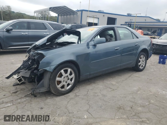 2005 Cadillac CTS with VIN 1G6DP567550195036, listed as a Copart auction lot 74208714 with 0 mi miles and Salvage Title. Bid and sale history available at carsss.com. Image 1.