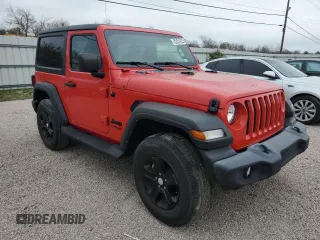 2021 Jeep Wrangler 80th Anniversary with VIN 1C4GJXAN1MW818256, listed as a Copart auction lot 84549944 with 12,060 mi miles and Clean Title. Bid and sale history available at DreamBid. Image 4.