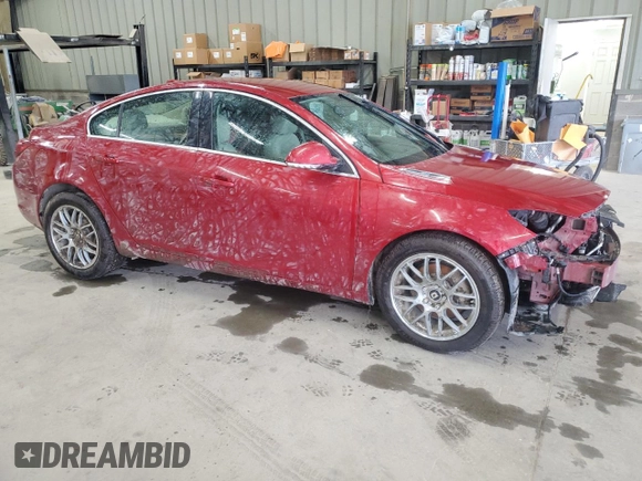 2015 Buick Regal with VIN 2G4GK5EX5F9184082, listed as a Copart auction lot 62388955 with 136,954 mi miles and Salvage title. Bid and sale history available at DreamBid. Image 4.