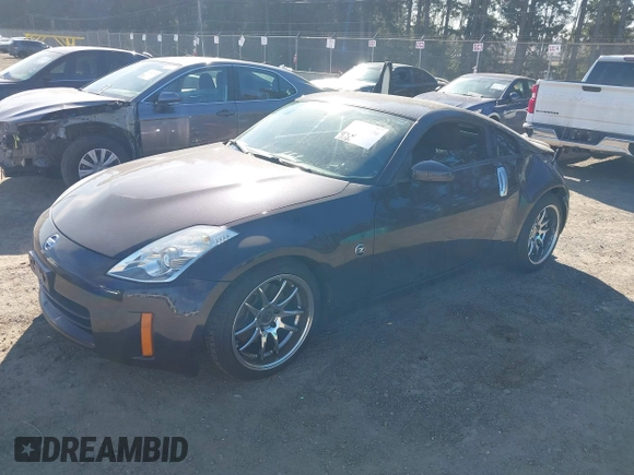 2008 Nissan 350Z with VIN JN1BZ34D98M701978, listed as a IAAI auction lot 41705506 with 114,301 mi miles. Bid and sale history available at carsss.com. Image 18.