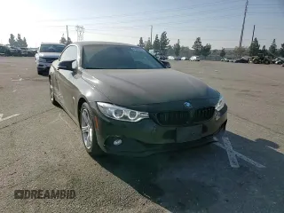 2015 BMW 4 Series 428i with VIN WBA3V7C53F5A24500, listed as a Copart auction lot 81058994 with 97,205 mi miles and Salvage Title. Bid and sale history available at carsss.com. Image 10.