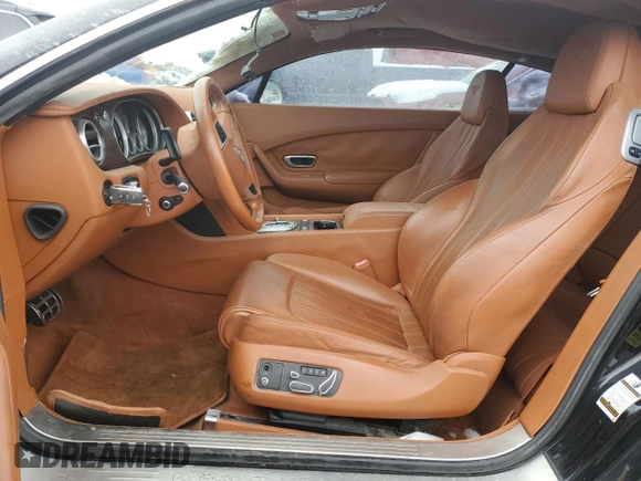 2013 Bentley Continental GT with VIN SCBFT7ZA6DC083298, listed as a Copart auction lot 44535825 with Not Provided miles and Clean Title. Bid and sale history available at DreamBid. Image 7.