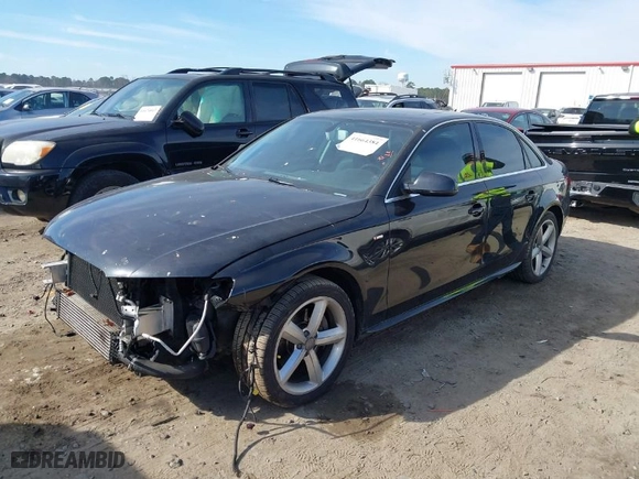 2012 Audi A4 2.0T Premium Plus with VIN WAUFFAFL9CN010949, listed as a IAAI auction lot 41664384 with 149,321 mi miles. Bid and sale history available at carsss.com. Image 2.