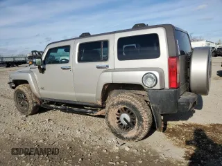 2006 Hummer H3 with VIN 5GTDN136X68191101, listed as a Copart auction lot 80389764 with 167,687 mi miles and Non Repairable. Bid and sale history available at carsss.com. Image 2.