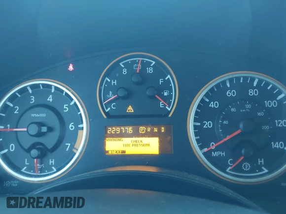 2011 Nissan Titan SV with VIN 1N6BA0ED0BN320293, listed as a IAAI auction lot 41670130 with 229,776 mi miles and . Bid and sale history available at DreamBid. Image 7.