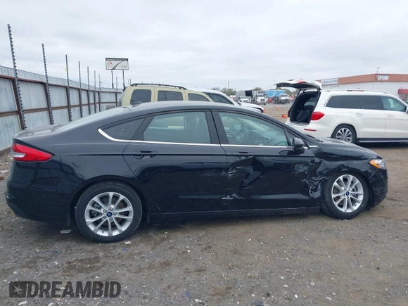 2020 Ford Fusion SE with VIN 3FA6P0LU7LR194413, listed as a IAAI auction lot 38094911 with 43,645 mi miles and . Bid and sale history available at DreamBid. Image 13.