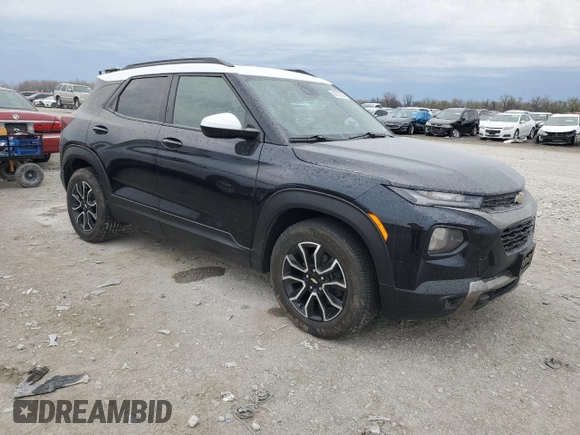 2021 Chevrolet TrailBlazer ACTIV with VIN KL79MSSL8MB047427, listed as a Copart auction lot 50507565 with 72,437 mi miles and Salvage Title. Bid and sale history available at DreamBid. Image 4.